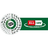 Bosch BOSCH EasyDrill 18V-40 (1x2.0Ah)  KOFFER schroeftol Groen/zwart
