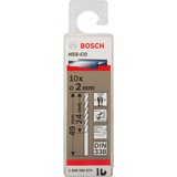 Bosch Bosc 10 Metallbohrer HSS-Co 2,0x29x49mm boren 
