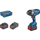 Bosch GDS 18V-1000 2x 8,0Ah        LBOXX slagmoersleutel Blauw/zwart