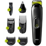 Braun Alles-in-één trimmer MGK3221 baardtrimmer Zwart/groen
