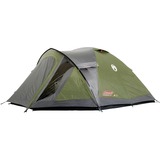 Coleman Darwin 4 Plus tent Donkergroen