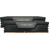 Corsair 32 GB DDR5-6400 Kit werkgeheugen Zwart, CMK32GX5M2B6400C32, Vengeance, XMP