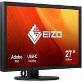EIZO CS2731 ColorEdge 27" monitor Zwart, HDMI, DisplayPort, DVI-D, 2x USB-A 2.0, 2x USB-A 3.2 (5 Gbit/s), USB-C