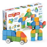 GEOMAG Magicube Shapes Recycled Little World Constructiespeelgoed 25-delig