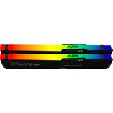 Kingston FURY 16 GB DDR5-4800 Kit werkgeheugen KF548C38BBAK2-16, Beast RGB
