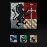 LEGO Art - Harry Potter Hogwarts Crests Constructiespeelgoed 31201