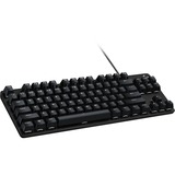 Logitech G413 TKL SE mechanisch gaming toetsenbord Zwart, BE lay-out (AZERTY), 80% (TKL)	, Witte leds