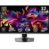 MSI MPG 322URX QD-OLED 31.5" 4K UHD gaming monitor Zwart, 240Hz, HDMI, DisplayPort, USB-C, Adaptive-Sync
