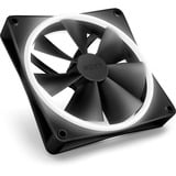 NZXT F140 RGB DUO case fan Zwart, Zonder controller