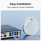 Reolink P340-A intelligente 12 MP PoE-bulletcamera Wit, Kleurennachtzicht, AI Video Search