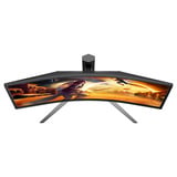 AOC CU34G4ZCA 34" Curved UltraWide gaming monitor Zwart/rood, HDMI, Displayport, USB-C, 250 Hz