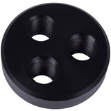 Alphacool Cape Coolplex Bottom POM 3 Bar afdekking Zwart