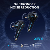 Anker soundcore Liberty 4 Pro in-ear oortjes Lichtblauw