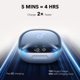 Anker soundcore Liberty 4 Pro in-ear oortjes Lichtblauw