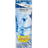 Asmodee Dragon Shield Perfect Fit Sealable - Clear sleeve Transparant, 100 stuks