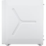 Corsair 3200D RS White midi tower behuizing Wit | 1x USB-A | 1x USB-C | Tempered Glass