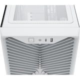 Corsair 3200D RS White midi tower behuizing Wit | 1x USB-A | 1x USB-C | Tempered Glass