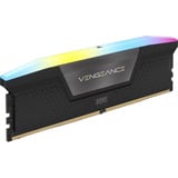 Corsair 32 GB DDR5-6000 (2x 16 GB) Kit werkgeheugen Zwart, CMH32GX5M2B6000Z38, Vengeance RGB, EXPO, XMP