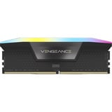 Corsair 32 GB DDR5-6000 (2x 16 GB) Kit werkgeheugen Zwart, CMH32GX5M2B6000Z38, Vengeance RGB, EXPO, XMP