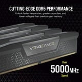 Corsair 32 GB DDR5-7000 (2x 16 GB) Dual-Kit werkgeheugen Zwart, CMK32GX5M2B7000C40, Vengeance, XMP 3.0