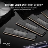 Corsair 64 GB DDR5-5200 Kit werkgeheugen Zwart, CMK64GX5M2B5200C40, Vengeance, XMP 3.0