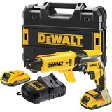 DEWALT Dewa Akku-Schnellbauschr.-Set, 18V 2,0ah schroefautomaat Geel/zwart