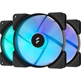 Fractal Design Aspect 14 Black Frame 3 Fan Pack case fan Zwart/wit, 3 stuks, 3-pins fan aansluiting