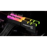 G.Skill Trident Z RGB 16 GB DDR4-3200 (2x 8 GB) werkgeheugen Zwart, F4-3200C16D-16GTZR, XMP 2.0