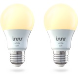 INNR WiFi Bulb White E27 2-pack ledlamp 2 stuks
