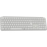 Keychron B6 Pro-K8 Ultra-Slim, toetsenbord Wit, BE Lay-out, Scissor switches, Bluetooth, 2.4GHz