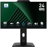 MSI PRO MP242PMG 23.8" monitor Zwart, HDMI, DisplayPort, VGA, 2x USB-A, USB-B, 120 Hz