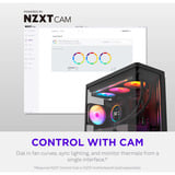 NZXT F140 RGB case fan Zwart, 140 x 140 x 25 mm, PWM
