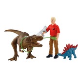 Dinosaurs - Tyrannosaurus rex aanval speelfiguur