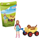 Schleich Farm World - Uitje met de bolderkar speelfiguur 42543