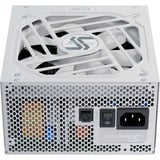 Seasonic VERTEX GX-1200 White Edition,  modulaire 1200 watt voeding  Wit, 3x PCIe, 1x 12VHPWR, 3x PCIe, kabelmanagement