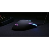 Xtrfy M1 RGB gaming muis Zwart, RGB leds