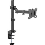 goobay Single Flex monitorarm Zwart