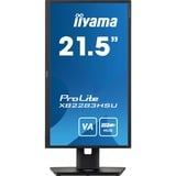 iiyama ProLite XB2283HSU-B1 21.5" monitor Zwart, 1x HDMI, 1x DisplayPort, 2x USB-A 2.0