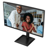 AOC 27E4CV 27" monitor Zwart, HDMI, DisplayPort, 4x USB-A, USB-B, USB-C, RJ-45
