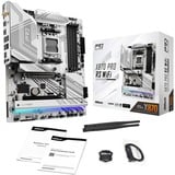 ASRock X870 PRO RS WiFi socket AM5 moederbord RAID, 2.5 Gb-LAN, WLAN, BT, ATX