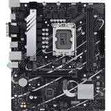 ASUS PRIME B760M-K socket 1700 moederbord Zwart/zilver, RAID, 2.5 Gb-LAN, Sound, µATX