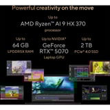 ASUS ProArt P16 (H7606WP-RJ075X) 16"  Copilot+ laptop Zwart | Ryzen AI 9 HX 370 | RTX 5070 | 64 GB | 1 TB SSD