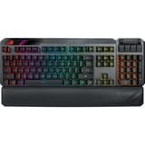 ASUS ROG CLAYMORE II, gaming toetsenbord Zwart, US lay-out, ROG RX Red Optical