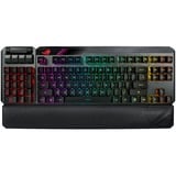 ASUS ROG CLAYMORE II, gaming toetsenbord Zwart, US lay-out, ROG RX Red Optical