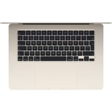 Apple MacBook Air 15" 2025 (MW1K3FN/A) laptop Beige | M4 | 10-Core GPU | 16 GB | 512 GB SSD