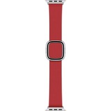Apple Scharlakenrood bandje, moderne gesp (40 mm) - Large horlogeband Rood