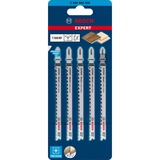 Bosch Expert Decoupeerzaagblad Wood 2-side clean T 308 BP 117 mm, 5 stuks