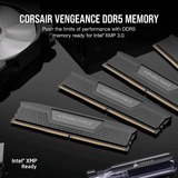 Corsair 64 GB DDR5-5600 Kit werkgeheugen Zwart, CMK64GX5M2B5600C40, Vengeance, XMP