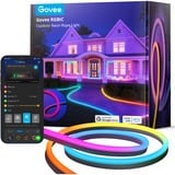 Govee RGBIC Outdoor Neon Rope Light sfeerverlichting 10 meter, 2,4GHz wifi + Bluetooth