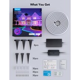 Govee RGBIC Outdoor Neon Rope Light sfeerverlichting 10 meter, 2,4GHz wifi + Bluetooth